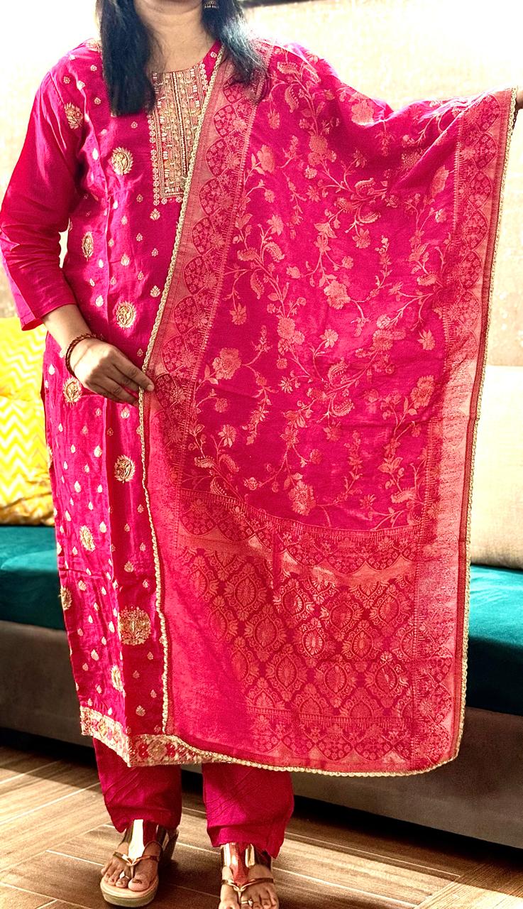 Party wear Designer Silk Suit