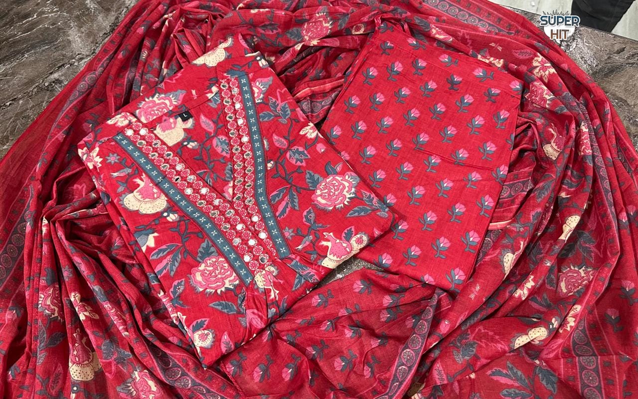 Anarkali Kurta Pant Dupatta