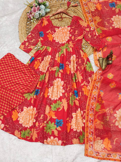 Floral Vibrant Suit set