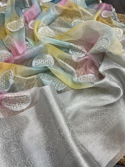 Fancy Organza Saree