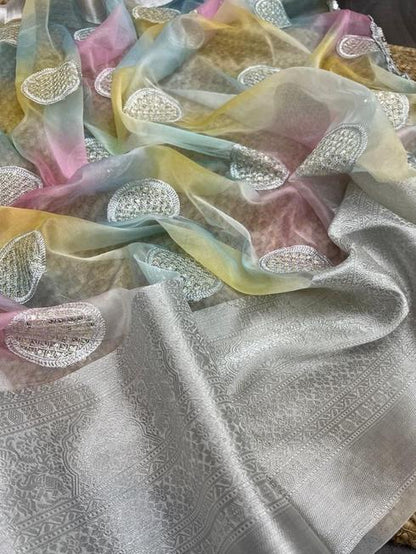 Fancy Organza Saree