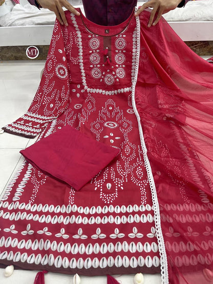 Red Kodi Suit Set