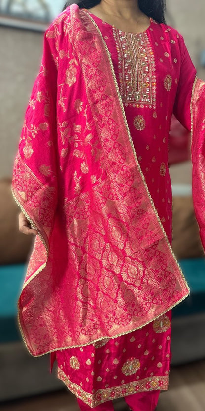 Party wear Designer Silk Suit