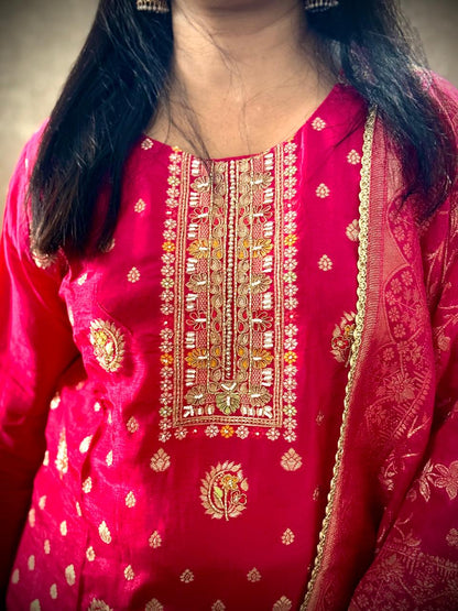 Party wear Designer Silk Suit
