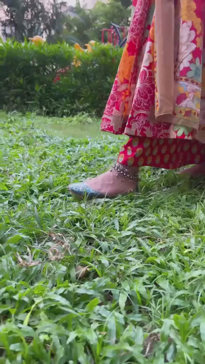 Floral Vibrant Suit set